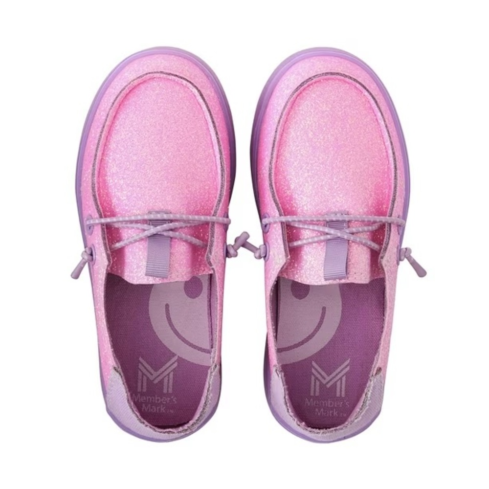Members Mark | Pink Sparkle Light-Up Play Shoes | Size 7